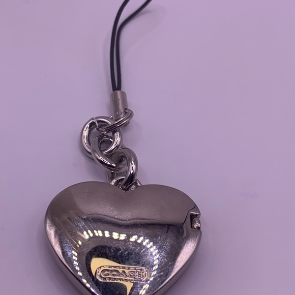 New Coach Purse Charm with Built in Locket - Picture 4 of 6
